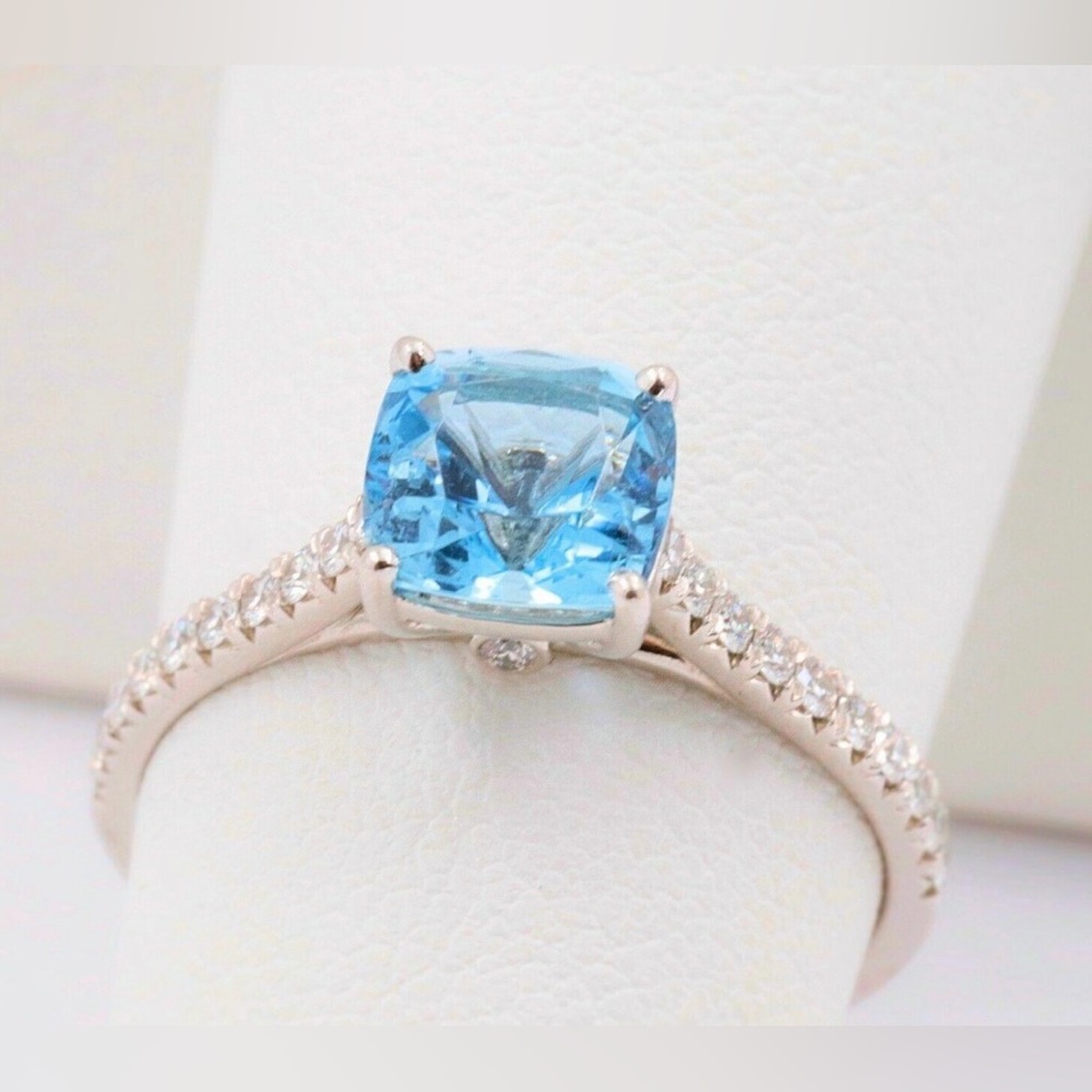 Tiffany & Co. Legacy Aquamarine 1 ct. Ring